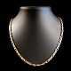 A long figaro necklace of 18k gold.L. 60 cm. W. 4,5 mm.Antik Damgaard-Lauritsenhas a ...