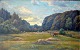 Jensen, Carl 
Christian Oluf 
(1871 - 1934) 
Denmark: Cows 
in a field. Oil 
on canvas. 
Signed. 37 x 
...