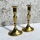 Brass 
Candlestick 
set, 19 cm 
high, 10 cm 
wide, *Nice 
condition*