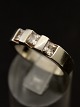 Sterling silver ring size 62 with 3 clear stones item no. 511463