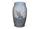 Bing & Grondahl vase with large sailship.&#8232;This product is only at our storage. It can ...