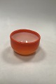 Holmegaard Palet / Carnaby Orange Glass BowlMåler 13,3cm x 8cm (5.24 inch x 3.15 inch )