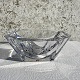 Swedish glass, Orrefors, Crystal dish 25x25 cm, height 11 cm, weight 5.5 kilos *Perfect condition*