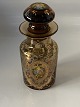 Bottle with lidHeight 18.5 cm approxNice and well maintained condition
