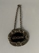 Sign for Cognac in Silver SpotHeight 47.96 mm approxWidth 57.00 mm approxNice and well ...