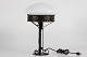 Table lamp model StrindbergTable lamp made of hand forged and patinated metal with shade ...