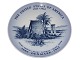 Royal Copenhagen Commemorative Plate from 1967
50th. jubilee of the sale of the West Indies 
Islands to USA