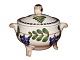 Aluminia 
Wisteria, 
lidded sugar 
bowl.
&#8232;This 
product is only 
at our storage. 
It can be ...