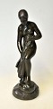 Andersen, Just 
(1884 - 1943) 
Denmark: Female 
figure. D 2100. 
Disco metal. 
Signed. H.: 
15.5 ...