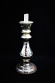 Large 19th 
century 
candlestick in 
poor man's 
silver / 
Mercury Glass 
with fine old 
patina. ...