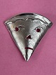 Brooch "Toppen" from Toftegaard Design in 925 sterling silver. Signed Toftegaard and 925. ...