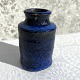 Ceramic vase, With blue glaze, 10.5 cm high, 6.5 cm in diameter, Design Poul Jacob Nielsen *Nice ...