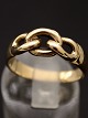 14 carat gold loge ring size 66-67 weight 7 grams from jewels B. Hertz Copenhagen item no. 513151