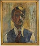 Albert Gammelgaard (1897-1963)Oil painting, Signed Style, Expressionism Mounted in gold frame ...