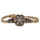 A diamond bracelet, around 1920 - 1930.L. app. 18,5 cm. W. 3,5 mm - 15 mm. ! There are ...