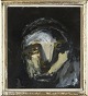 William Skotte Olsen. Oil on plate. Signed VSO. Dimensions: 28.2 cm x 23.5 cm.
