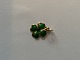 Four-leaf clover in 14 carat goldStamped 585Measures 15.20 mm approxThickness 1.30 mmThe ...