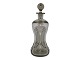 Holmegaard smoke decanter, (klukflaske) from around 1960.Height 23.7 cm.Excellent condition.