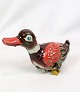 Old metal toy duck with wind-up from around the 1930s. A toy with an incredible amount of ...