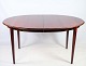 Oval dining table in rosewood, designed by Arne Vodder from around the 1960s.H:73 W:150/250 ...