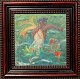 Bensow, Folke 
(1886 - 1971) 
Sweden: The 
naughty 
mermaid. Oil on 
plate. 30 x 30 
cm. Monogram: 
...