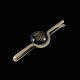 Georg Jensen / 
Royal 
Copenhagen. 
Gilded Sterling 
Silver Tie Clip 
with Porcelain.
Designed and 
...