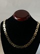 Block Necklace 
3 Rk in 14 
carat Gold
Stamped 585 
Jøs
Thickness 2.67 
mm approx
Length 45 cm 
...