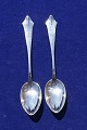 B3 Danish silver flatware, pair of dessert spoons