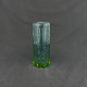 Height 16.5 cm.Blue and green vase from the 1970s with air bubbles. It is blown into shape ...