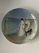 Bing and Grondahl #1988"the artist and his wife" P.S KrøyerDeck no #4 #645 AMeasures 20.7 ...