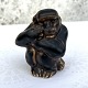 Royal 
Copenhagen, 
Monkey, 
Stoneware 
#20187, 9cm 
high, 5cm wide, 
Design Knud 
Kyhn *Perfect 
condition*