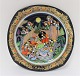 Björn Wiinblad. 
Rosenthal. 
Christmas plate 
1987. Diameter 
28 cm.