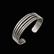 A. Michelsen. 
Sterling Silver 
Bangle.
Designed and 
crafted by A. 
Michelsen.
Stamped with 
AM, ...