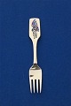 Michelsen Christmas fork 1966 of Danish gilt 
sterling silver