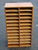 Mail rack in pine wood, 20th century Denmark. With 24 rooms. Height: 80 cm. W.: 47 cm. D.: 26.5 ...