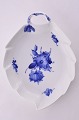 Royal 
Copenhagen 
porcelain. RC 
Blue flower 
braided. 
Leaf-shaped 
dish no. 8003. 
Length 26.5 cm. 
...