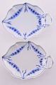 Empire B&G 
porcelain. B&G 
Empire, 
leaf-shaped 
dishe no. 198. 
Length 19cm. 7 
1/2 inches. 2 
...