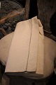 Large old, cream-coloured French hair tablecloth in a super delicious, strong quality. L:310cm. ...