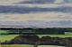 Lars Swane (1913-2002)Son of Sigurd and Christine SwaneOil on canvas with danish landscape ...