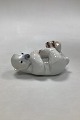 Bing and Grondahl Figurine Laying Polar Bear Cub No 2538Designed by Merete Agergaard3. ...
