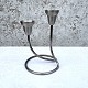 Georg jensen, Swing Candlestick, Double, Stainless steel, 22cm high, 14.5cm in diameter, Design ...