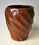 Danish ceramicist (20th century) Brown glazed vase. Signed 1975. H.: 14 cm.Perfect condition!