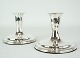 Low silver 
candlesticks 
made by 
silversmith 
Sven Toksværd 
in the material 
silver 830 
sterling ...