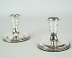 Low silver 
candlesticks 
made by 
silversmith 
Sven Toksværd 
in the material 
silver 830 
sterling ...
