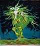 Axel Salto 
1889-1961
Axel Salto. 
Mythical beast, 
lithograph, 
"Helhesten" 
1942.
Hand signed in 
...