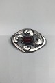 Early Georg 
Jensen Silver 
Brooch No 11, 
Amber (1904-08) 
Measures 4 cm x 
5.6 cm (1.57 
inch x 2.20 ...