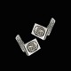 Georg Jensen. 
Sterling Silver 
Cufflinks #59A 
- Henry 
Pilstrup
Designed by 
Henry Pilstrup 
1890 - ...