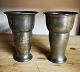 Pair of pewter vases from the workshop of Hans Peter Hertz. HPH took over the production of ...