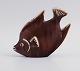 Gunnar Nylund 
(1904-1997) for 
Rörstrand. Fish 
in glazed 
ceramics. 
Beautiful glaze 
in brown ...