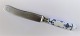 Royal 
Copenhagen. 
Blue fluted, 
plain. Lunch 
knife. Remains 
of gold on 
shaft. Length 
20.5 cm.